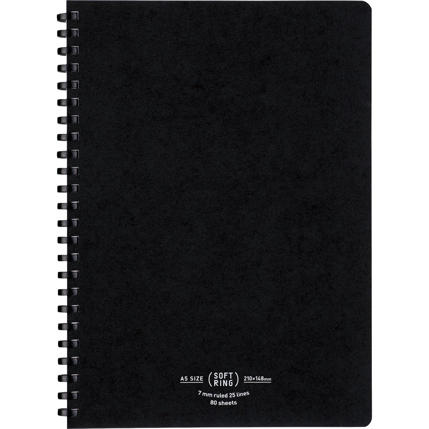 KOKUYO Soft Ring Notebook Natural 80 Sheets A5 &amp; Semi B5