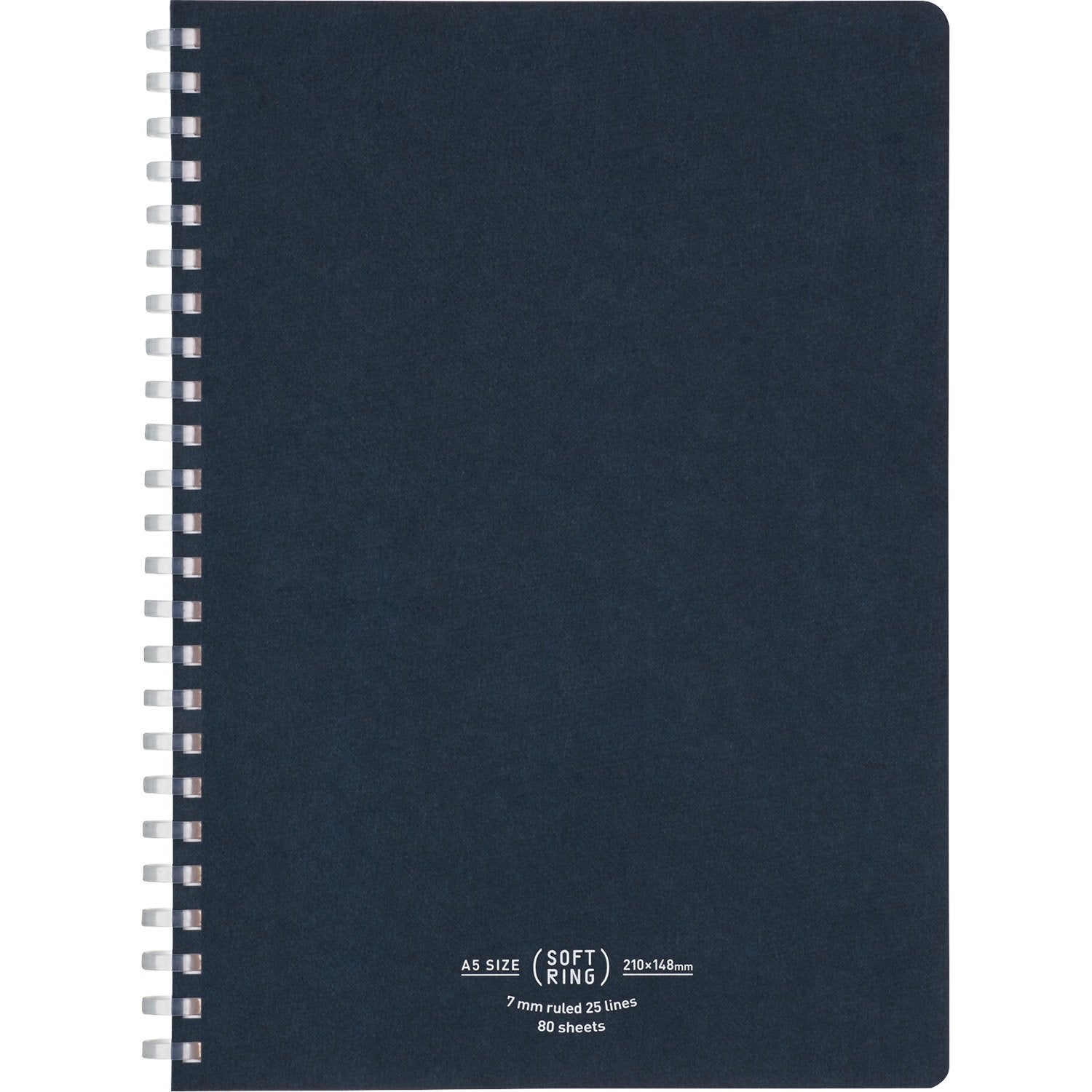 KOKUYO Soft Ring Notebook Natural 80 Sheets A5 &amp; Semi B5