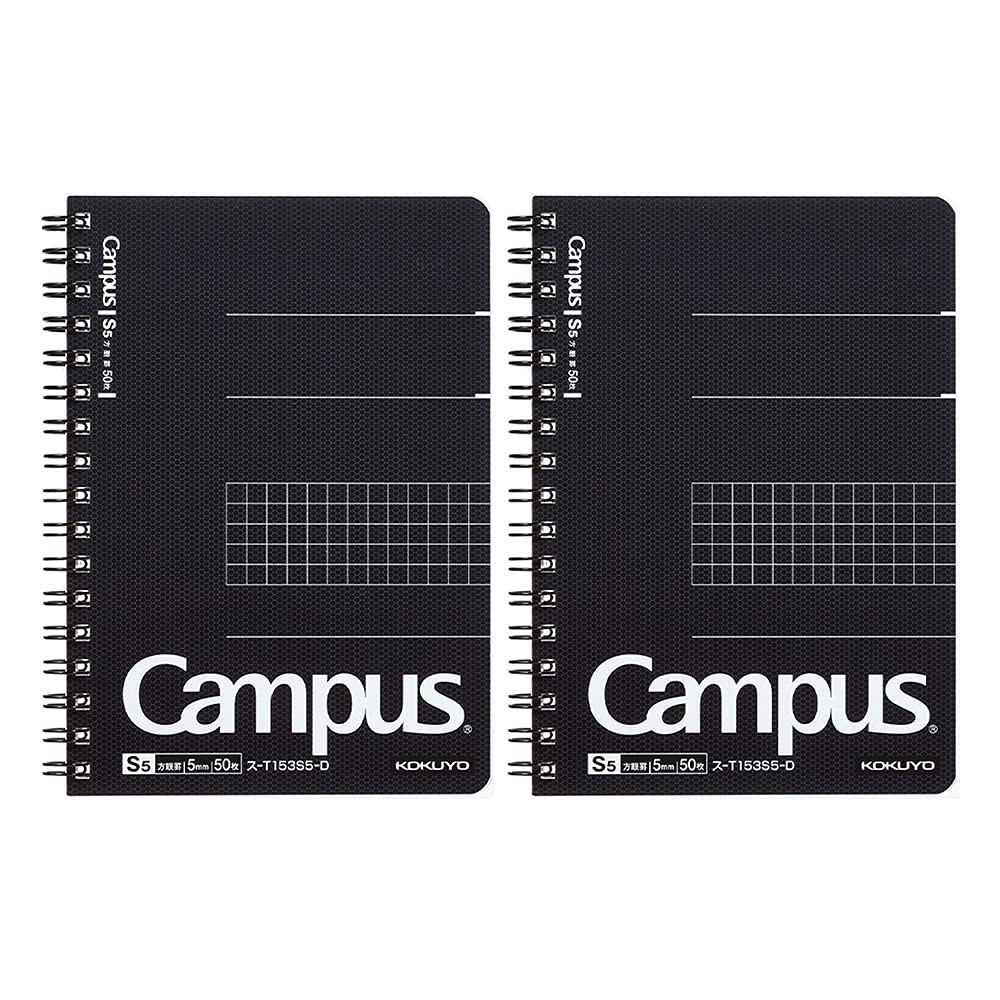 KOKUYO Campus Twin Ring Notebook A6 &amp; A7 with Dot Ruling and Grid