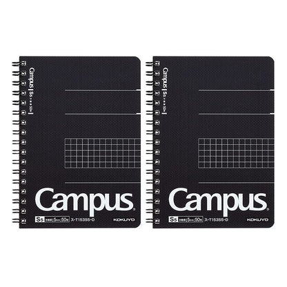 KOKUYO Campus Twin Ring Notebook A6 &amp; A7 with Dot Ruling and Grid