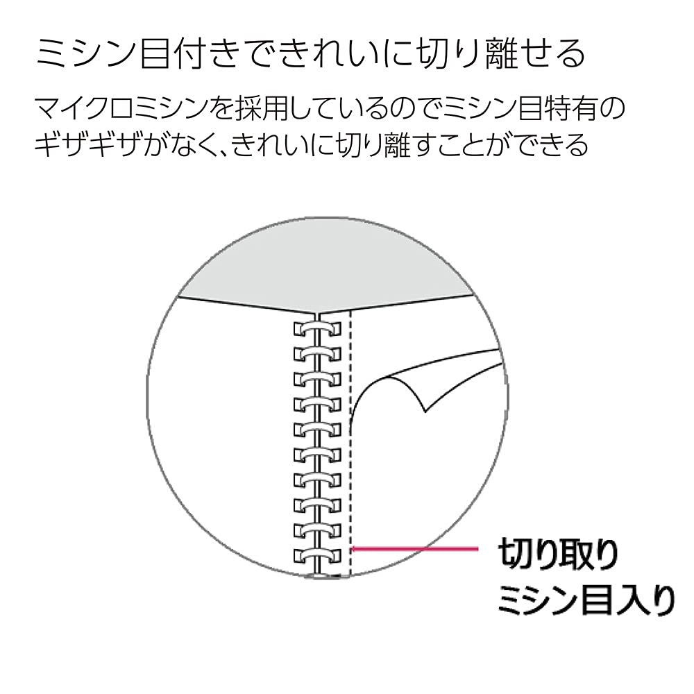 KOKUYO Campus Twin Ring Notebook A6 &amp; A7 with Dot Ruling and Grid
