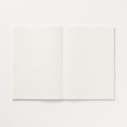 MUJI Notebook with 6mm Ruled Lines 100 Sheets B6 &amp; A5