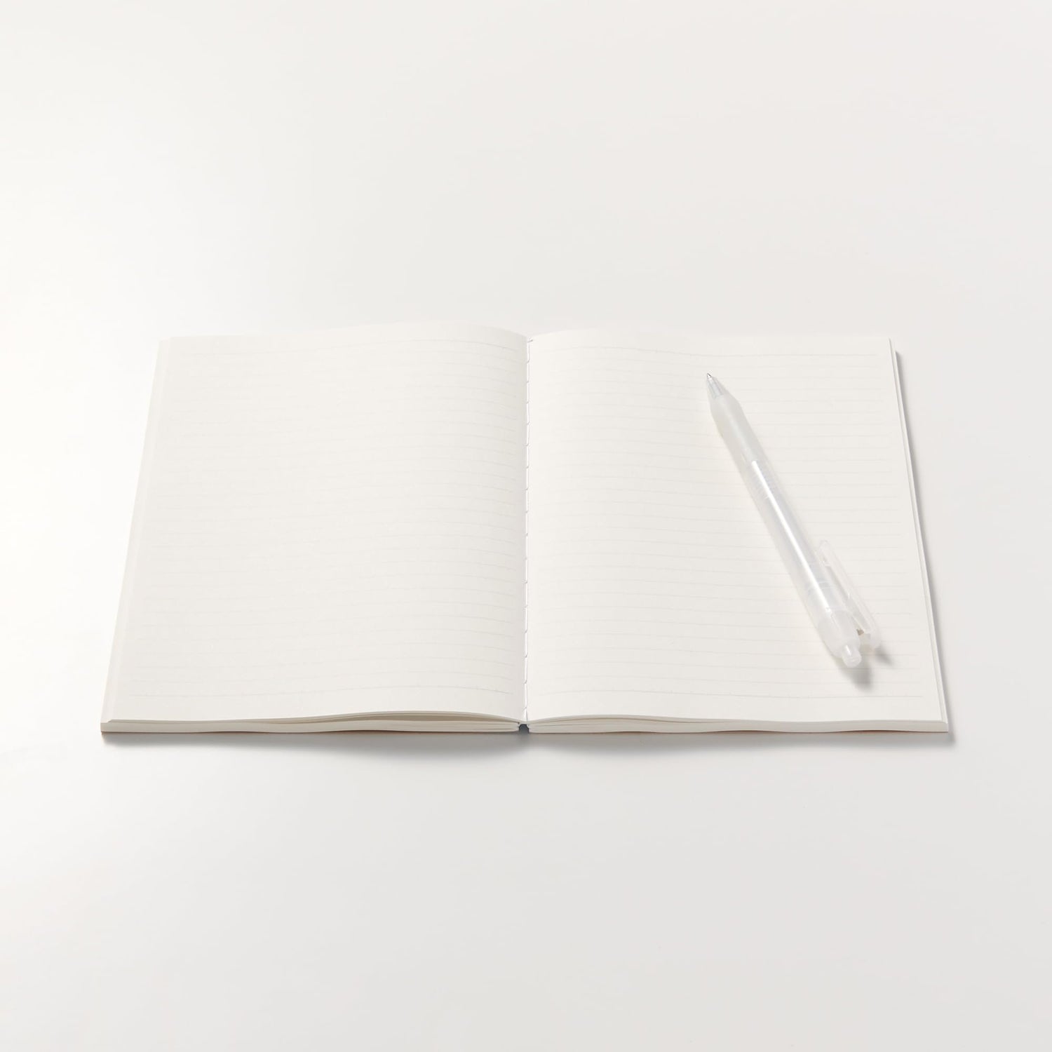 MUJI Notebook with 6mm Ruled Lines 100 Sheets B6 &amp; A5