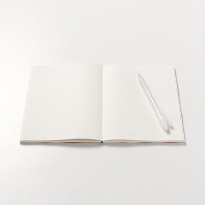 MUJI Notebook with 6mm Ruled Lines 100 Sheets B6 &amp; A5