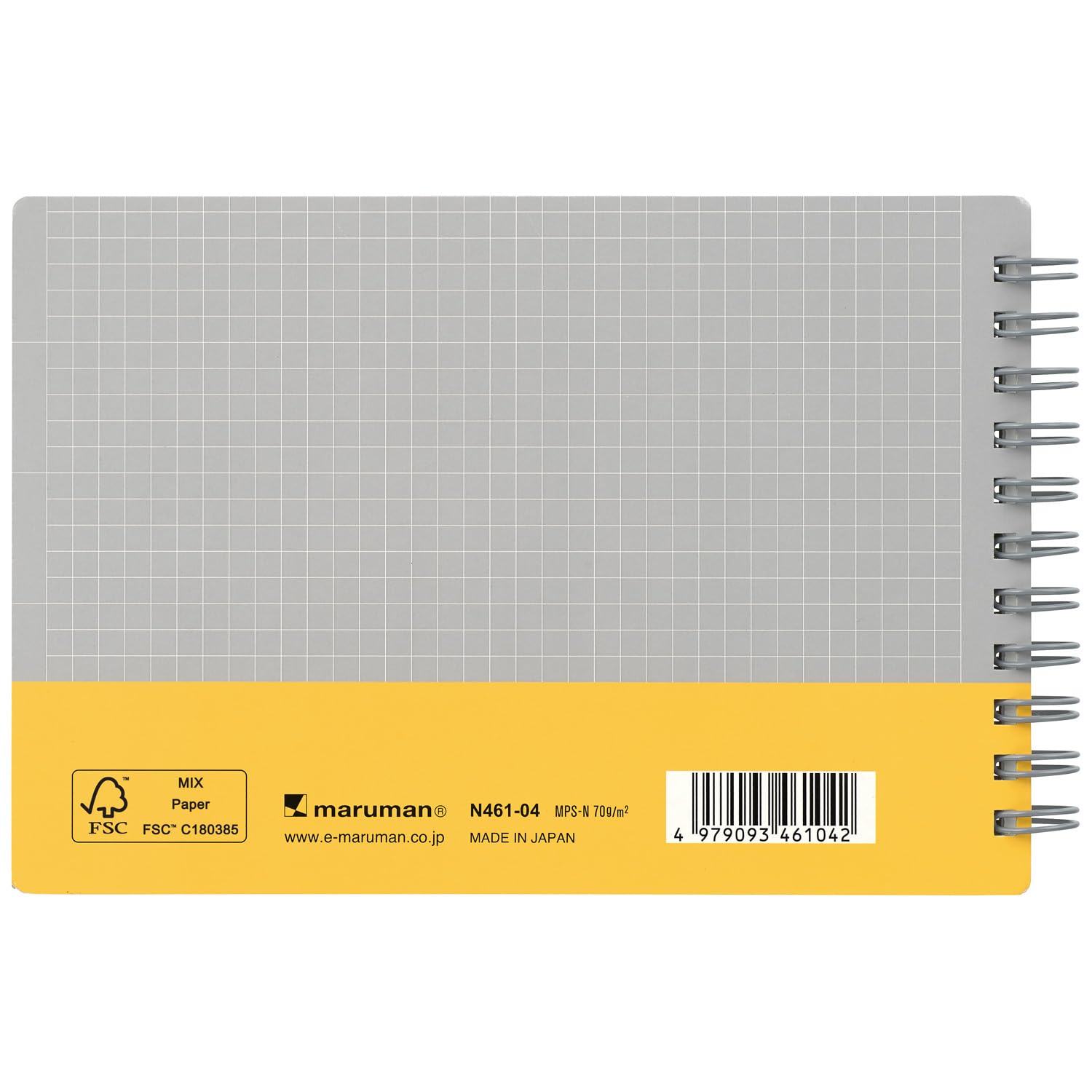 Maruman Ring Notebook with 4mm Grid in Pocket Size &amp; A5