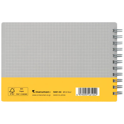 Maruman Ring Notebook with 4mm Grid in Pocket Size &amp; A5