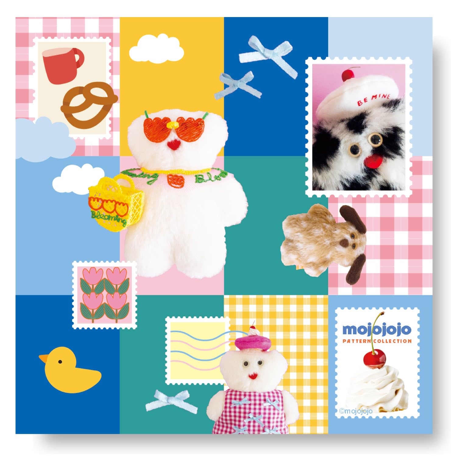 mojojojo B6 Notebook &amp; Memo Pad Collection with Various Patterns