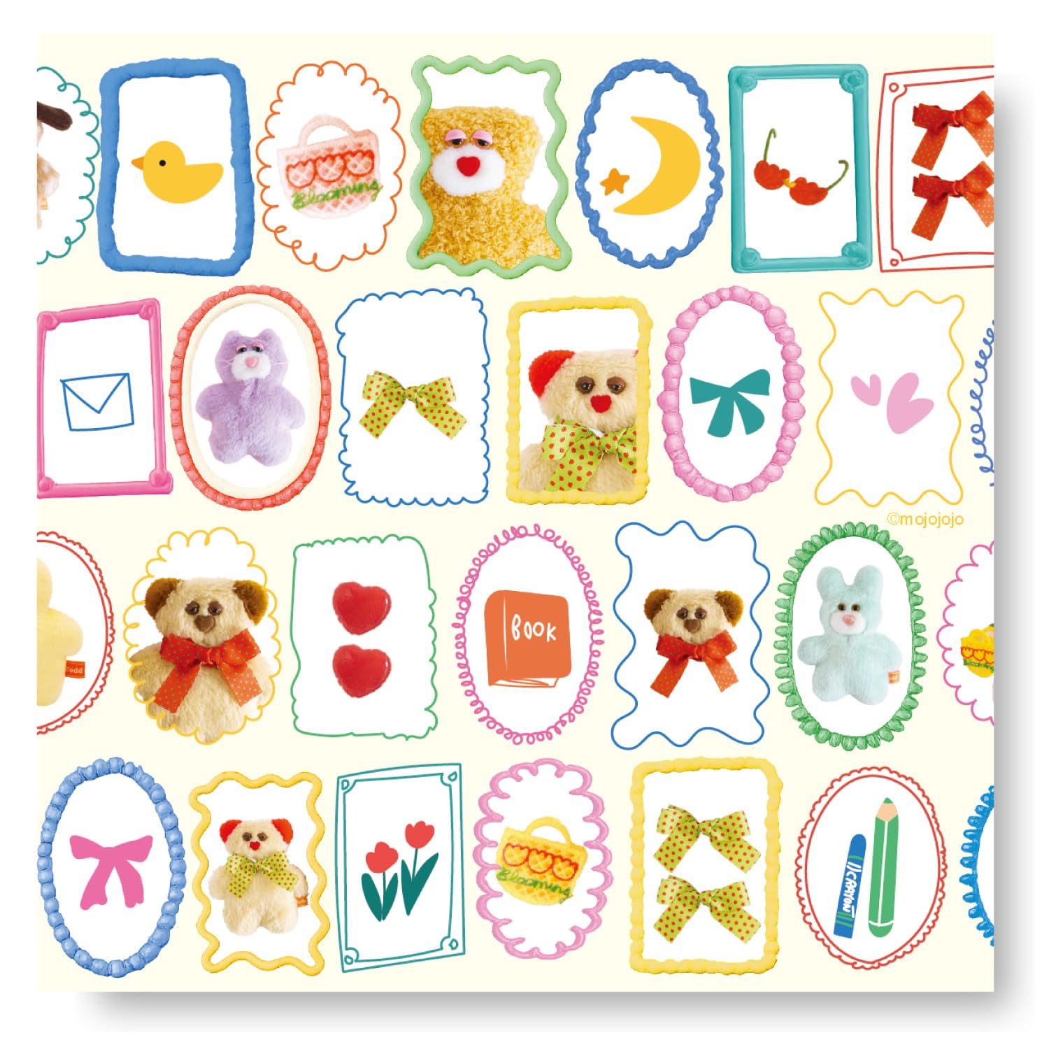 mojojojo B6 Notebook &amp; Memo Pad Collection with Various Patterns