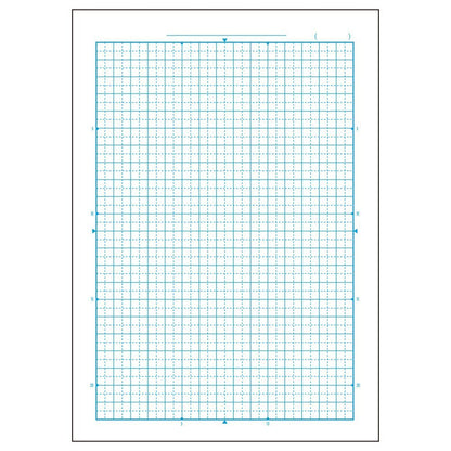 Kyokuto College Animal Graph Paper Notebook &amp; Drill Book 5mm B5