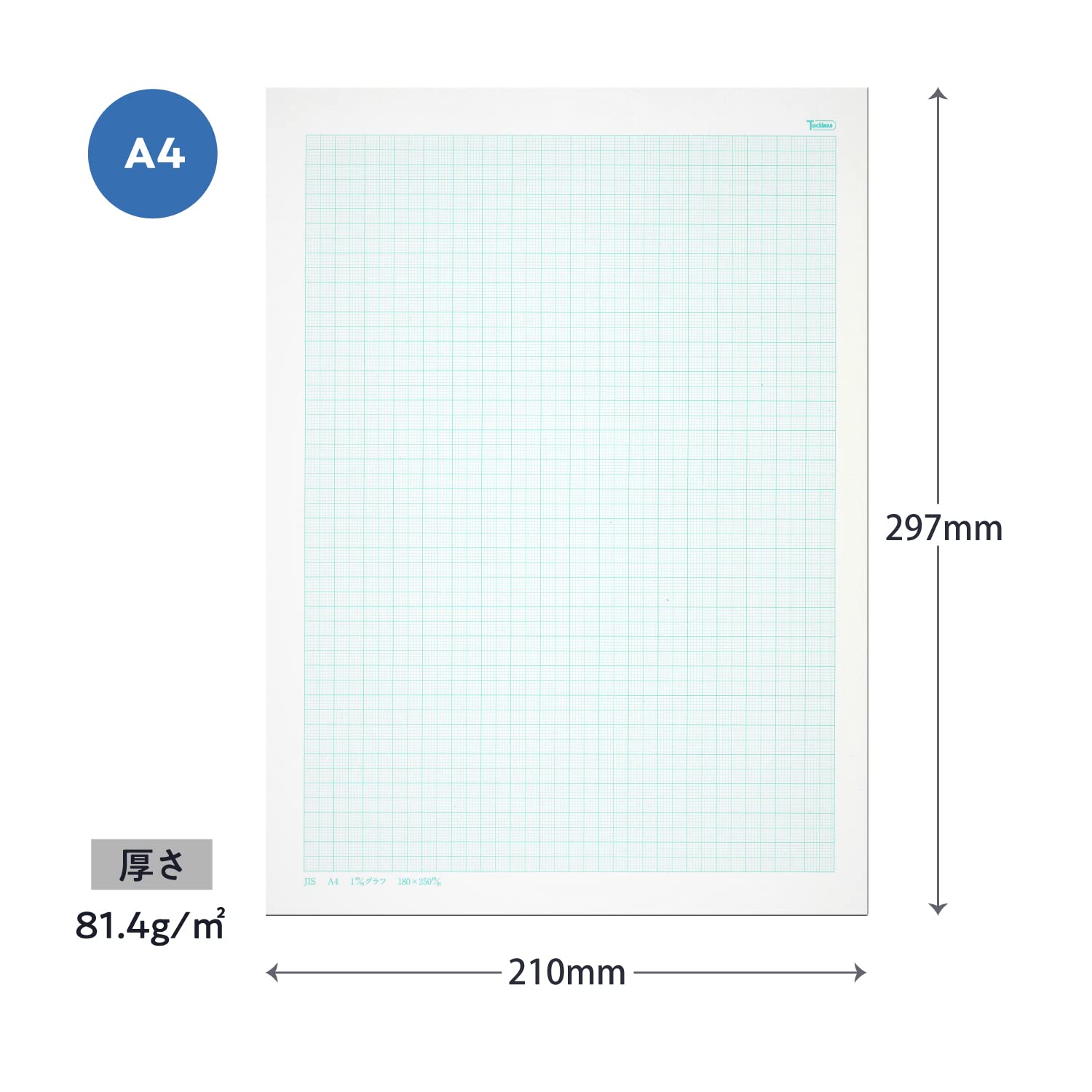 Sakae Technical Paper Graph Paper A4 A3 B4 1mm Grid 50 100 Sheets
