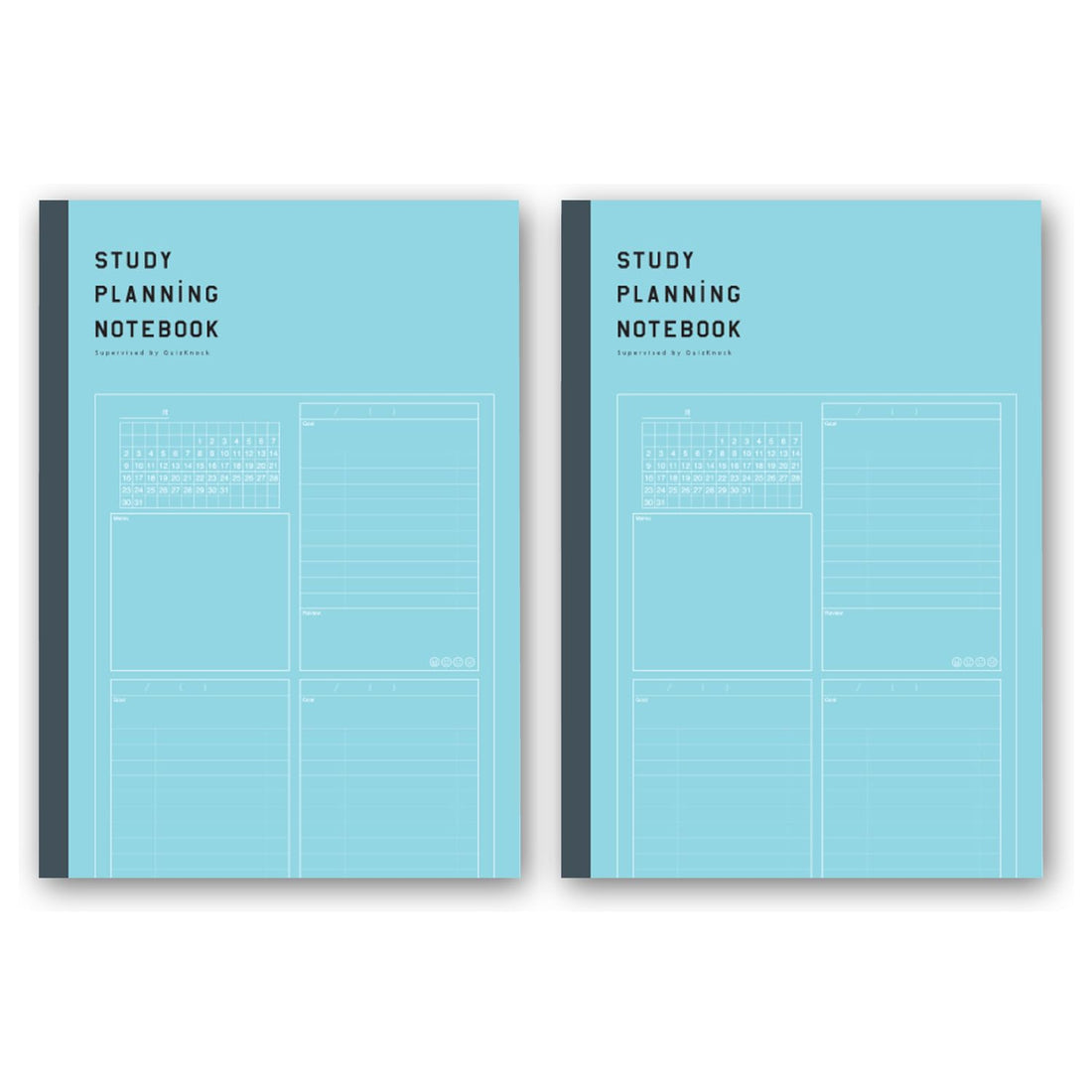 Gakken Sta:Ful Study Planner Notebook B5 Set of 2