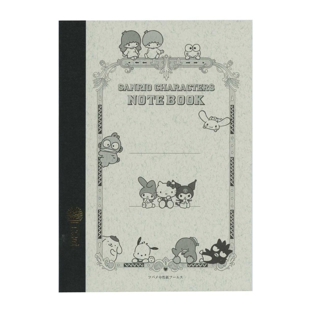 Tsubame Note A5 Graph Paper &amp; Square Blank Notebook with Sanrio Characters