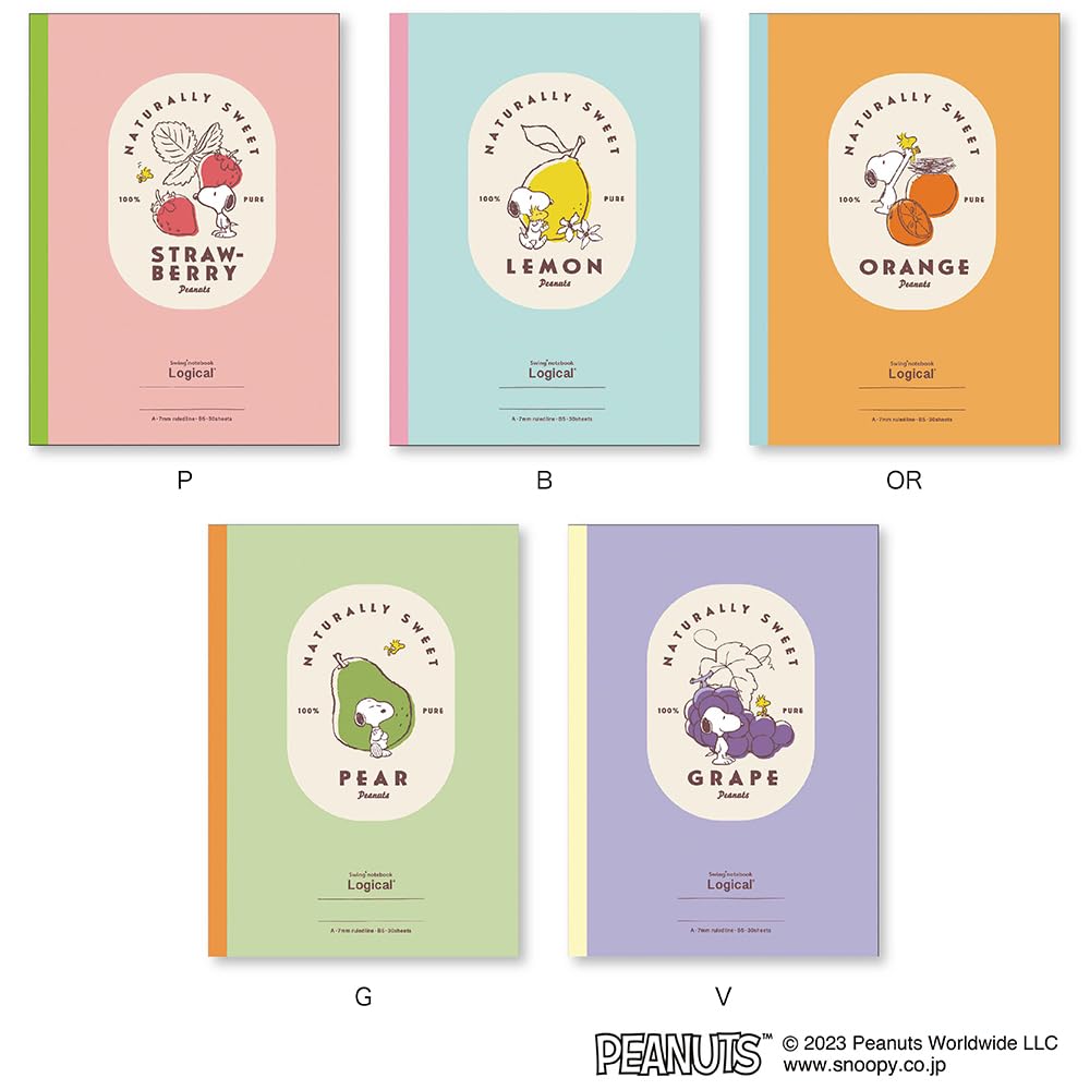 Nakabayashi Swing Logical Notebook &amp; Logical Air Note Semi B5