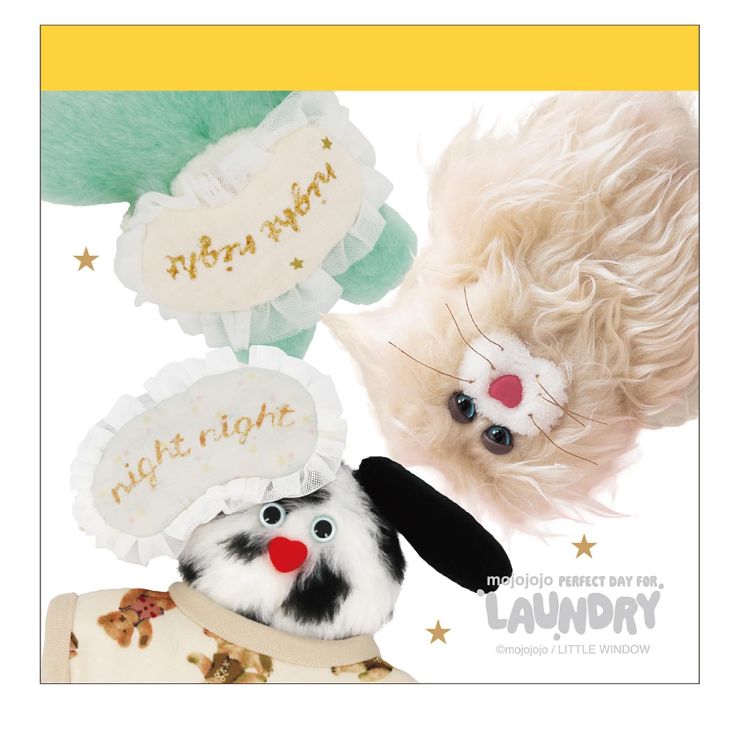 mojojojo Sticky Note Set &amp; Square Memo &amp; Ring Notebook