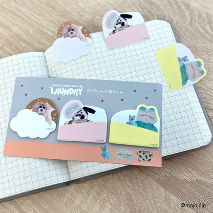 mojojojo Sticky Note Set &amp; Square Memo &amp; Ring Notebook