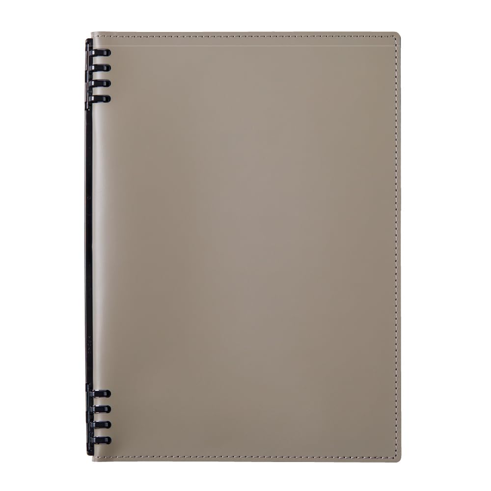 Kingjim Teffleinu &amp; Teffreine Leather B5 Ring Notebook