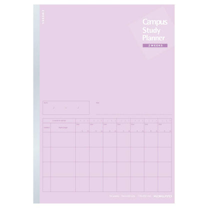 KOKUYO Campus Study Planner Notebook Set A5 &amp; B5 for Effective Planning