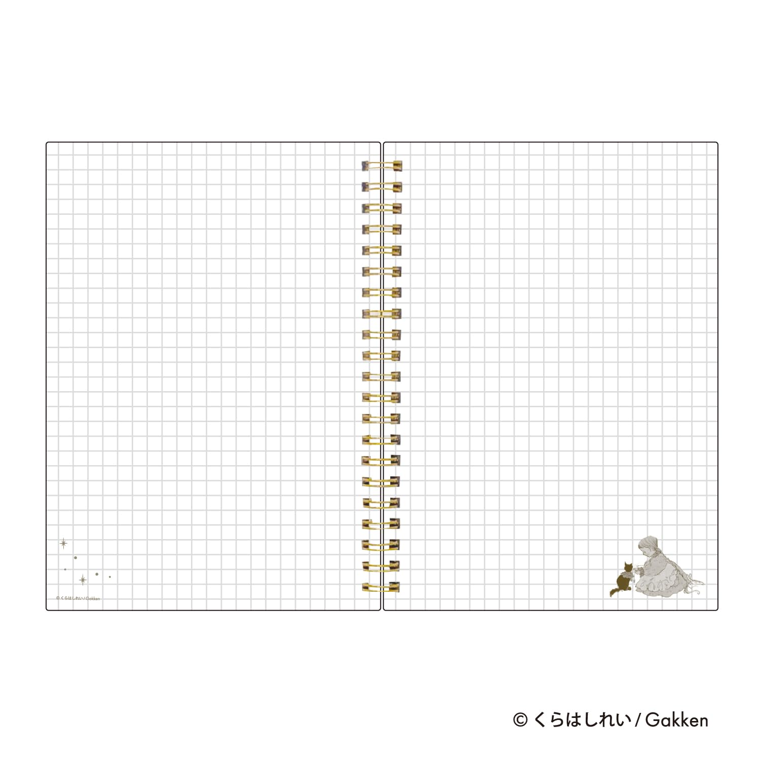 Gakken Sta:Ful B6 Ring Notebook for Everyday Use