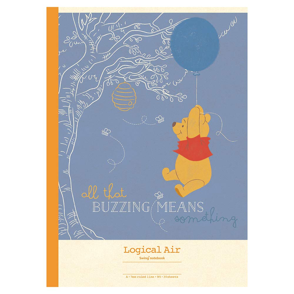 Nakabayashi Logical Air Note 5-Pack Semi B5 A-Rule Notebook
