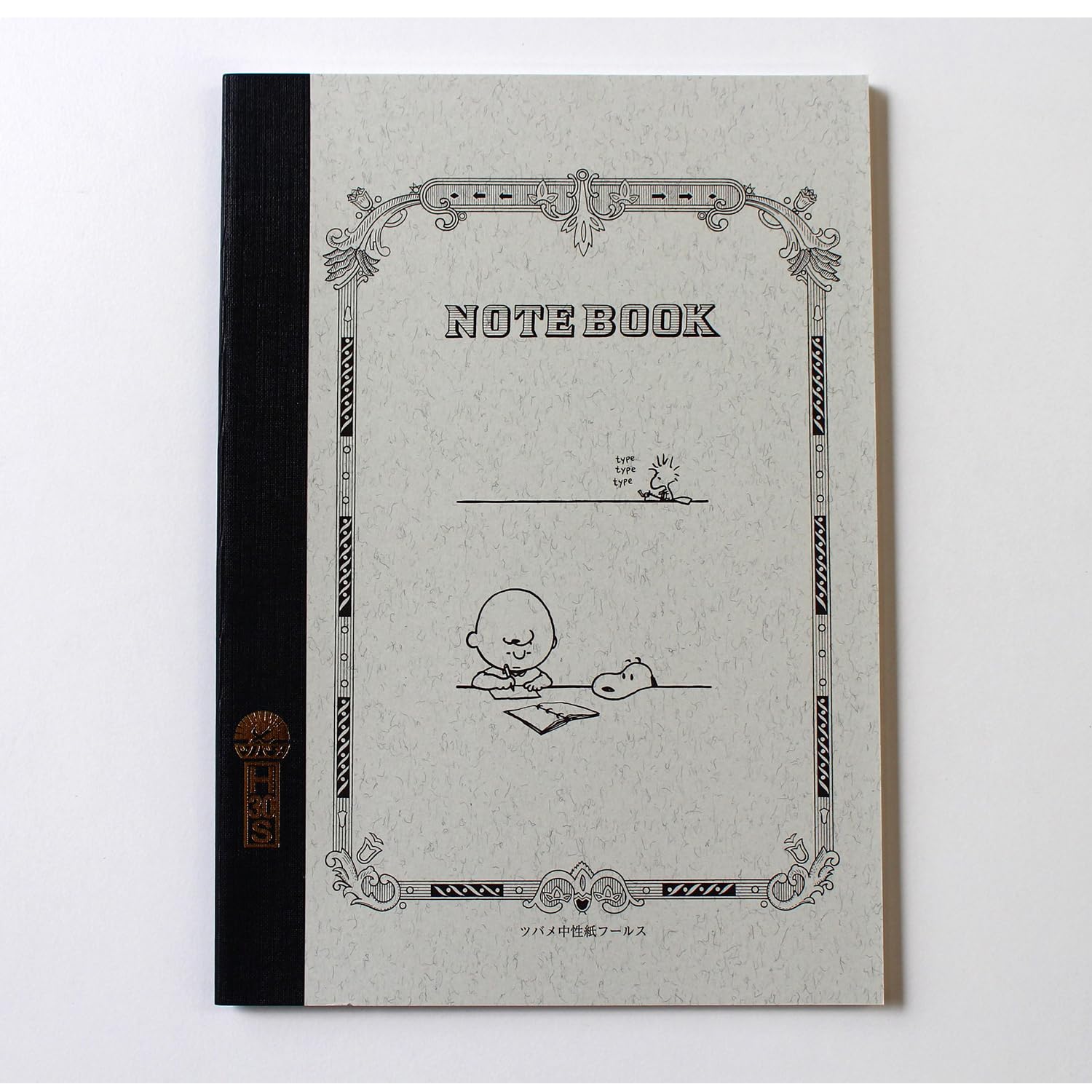 Tsubame Note A5 Horizontal Ruled Notebook Lucy &amp; Charlie Brown
