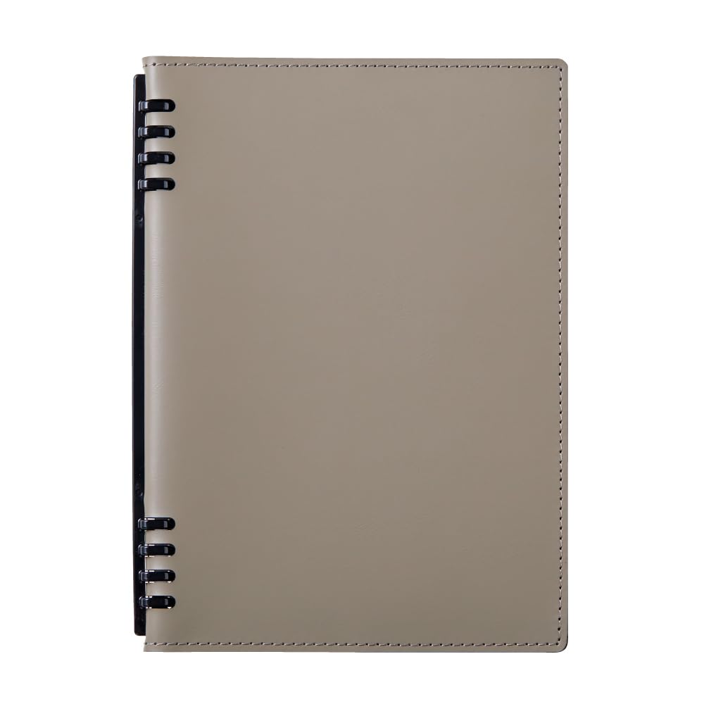 Kingjim Ring Notebook Teferene &amp; Teffleune Leather A5