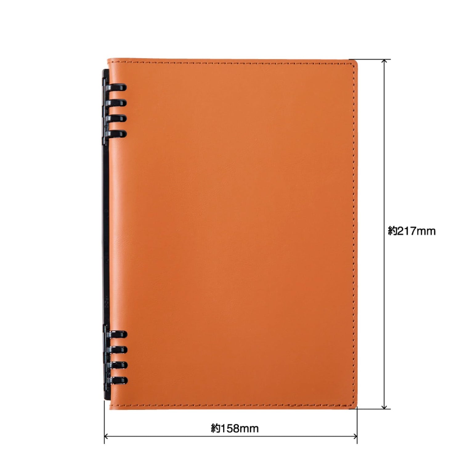 Kingjim Ring Notebook Teferene &amp; Teffleune Leather A5