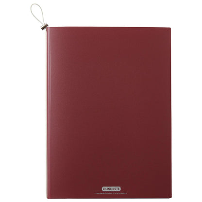 Kingjim A4 Filing Notebook Compatible with A3 Paper