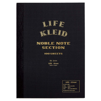 Kleid Noble Notebook A5 &amp; B6 with 2mm Grid Paper