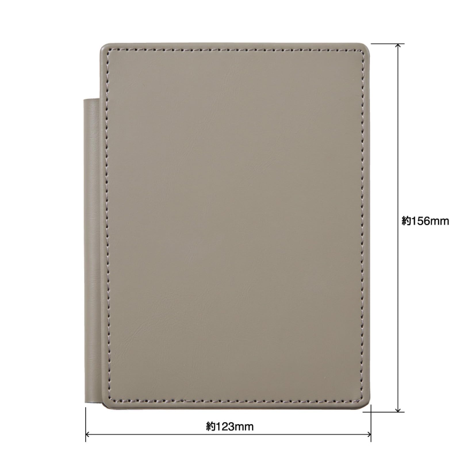 Kingjim Slide Memo Pad Leather Fest U A6