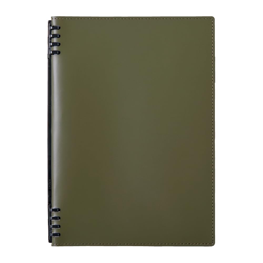 Kingjim Teffleinu &amp; Teffreine Leather B5 Ring Notebook