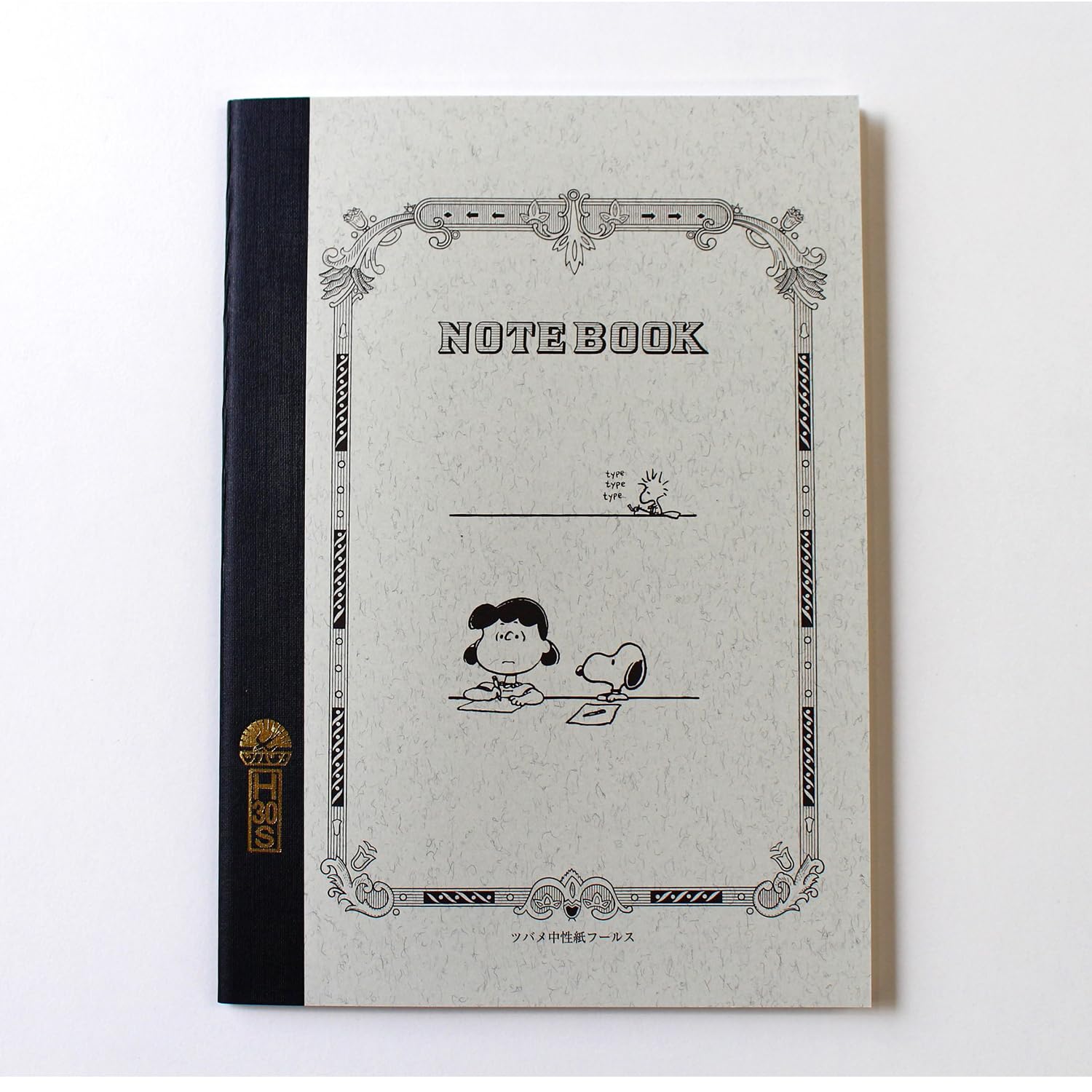Tsubame Note A5 Horizontal Ruled Notebook Lucy &amp; Charlie Brown
