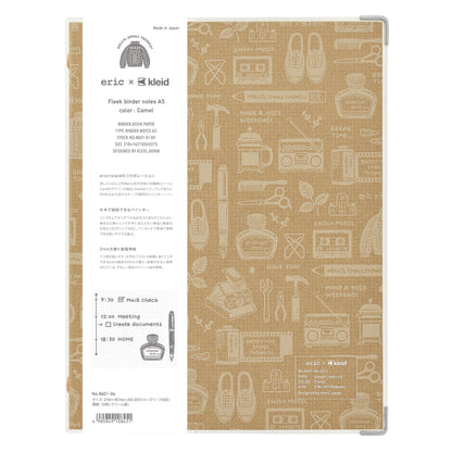 Kleid A5 2mm Grid Binder Notebook with Graph Paper