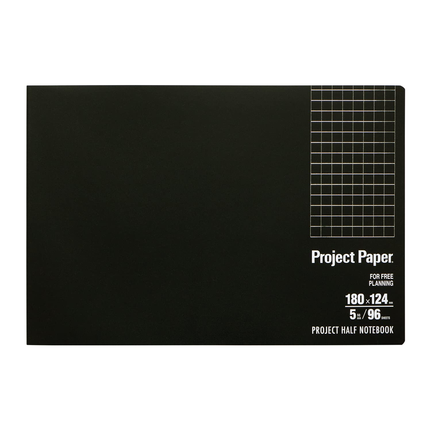 Okina Project Half Notebook 13 Inch &amp; 15 Inch with Grid Paper