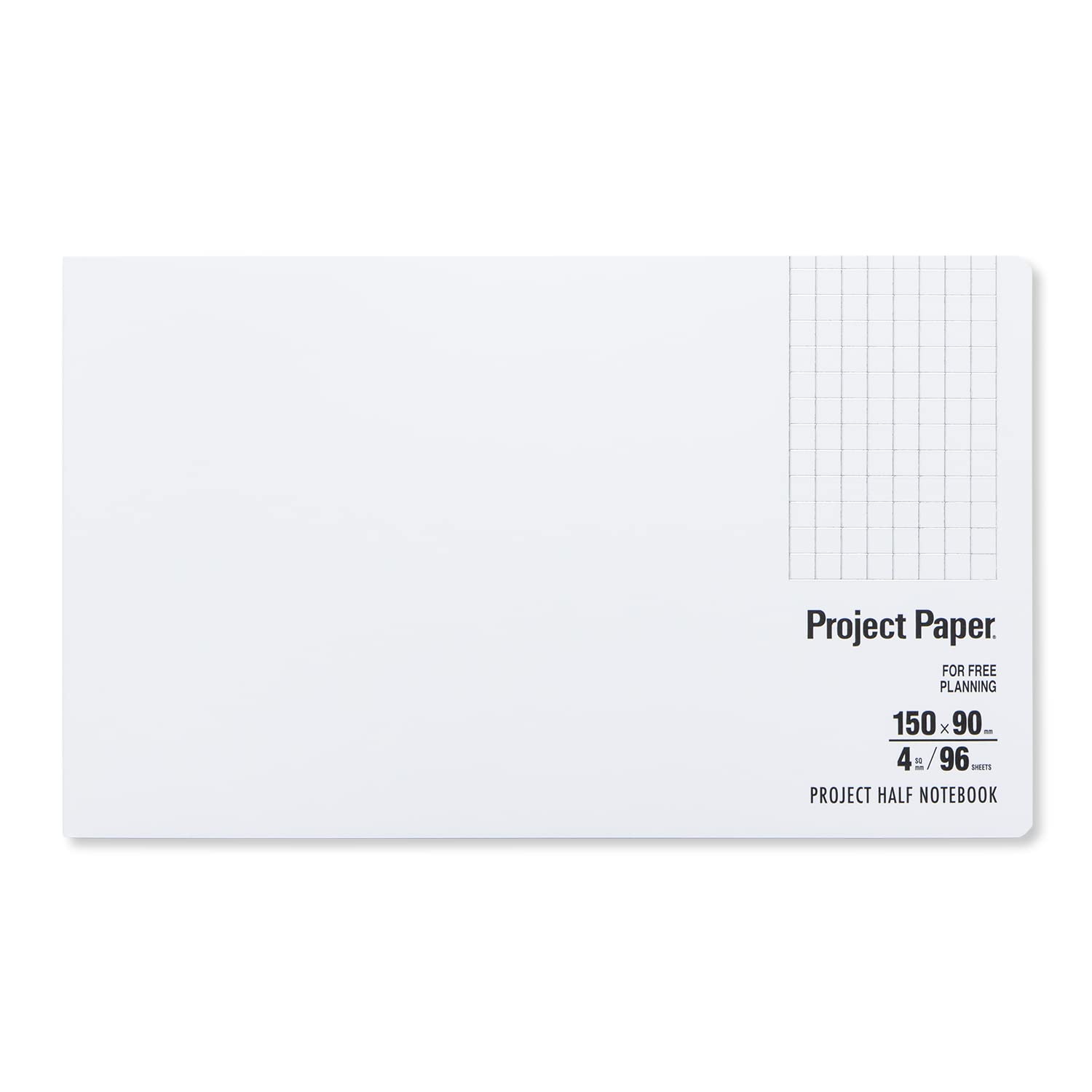 Okina Project Half Notebook 13 Inch &amp; 15 Inch with Grid Paper
