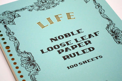 LIFE Loose Leaf A4 Notebook &amp; Plain Paper with Horizontal Lines