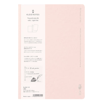 Kleid Tiny Grid B6 Notebook with 2mm Graph Paper