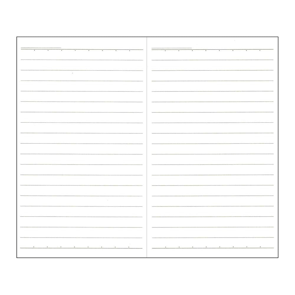 Daigo Memo Notebook &amp; Splash Techo Notebook with 7mm Ruled Paper
