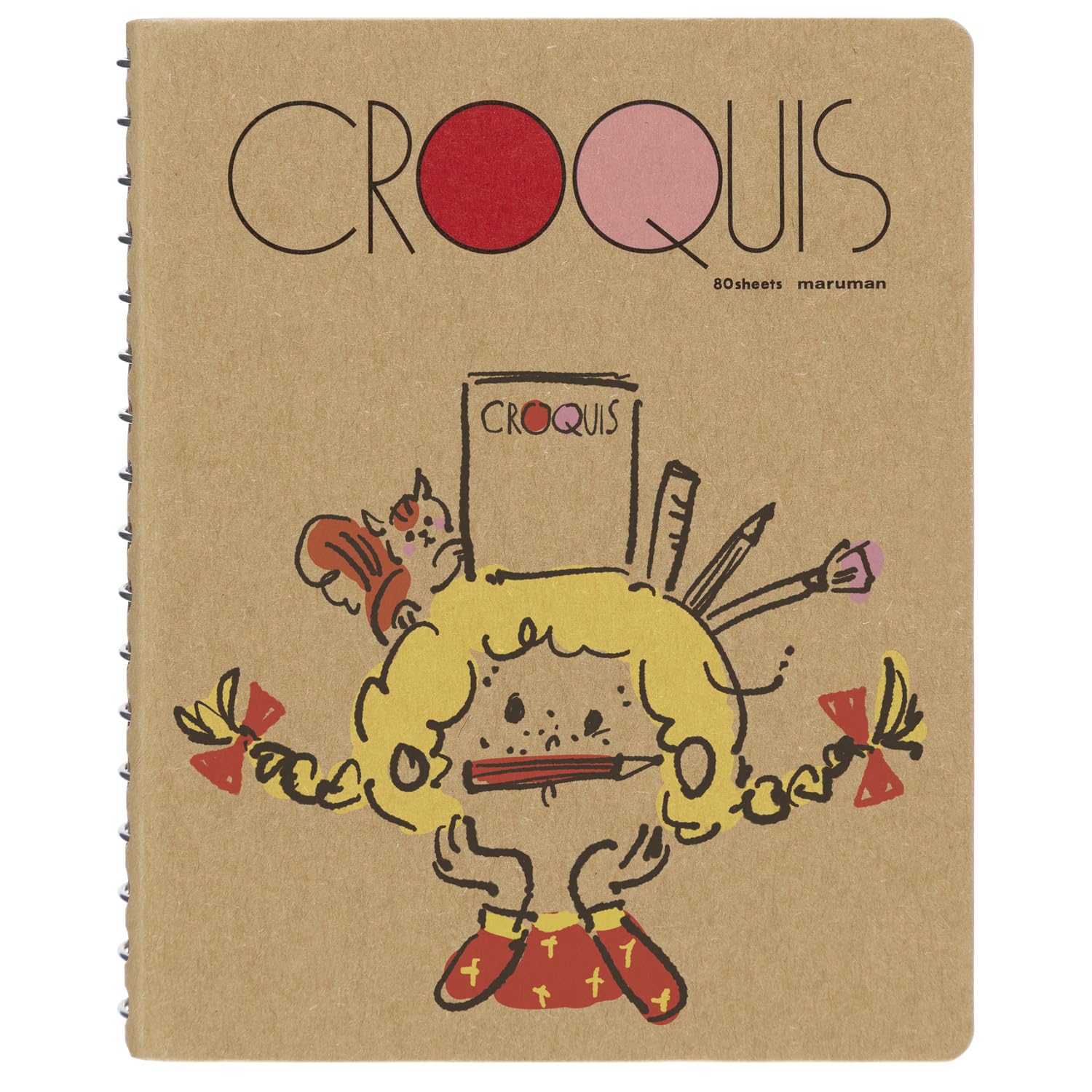 Maruman Miniature Sketchbook Limited Edition 2025 - Cream &amp; White Options