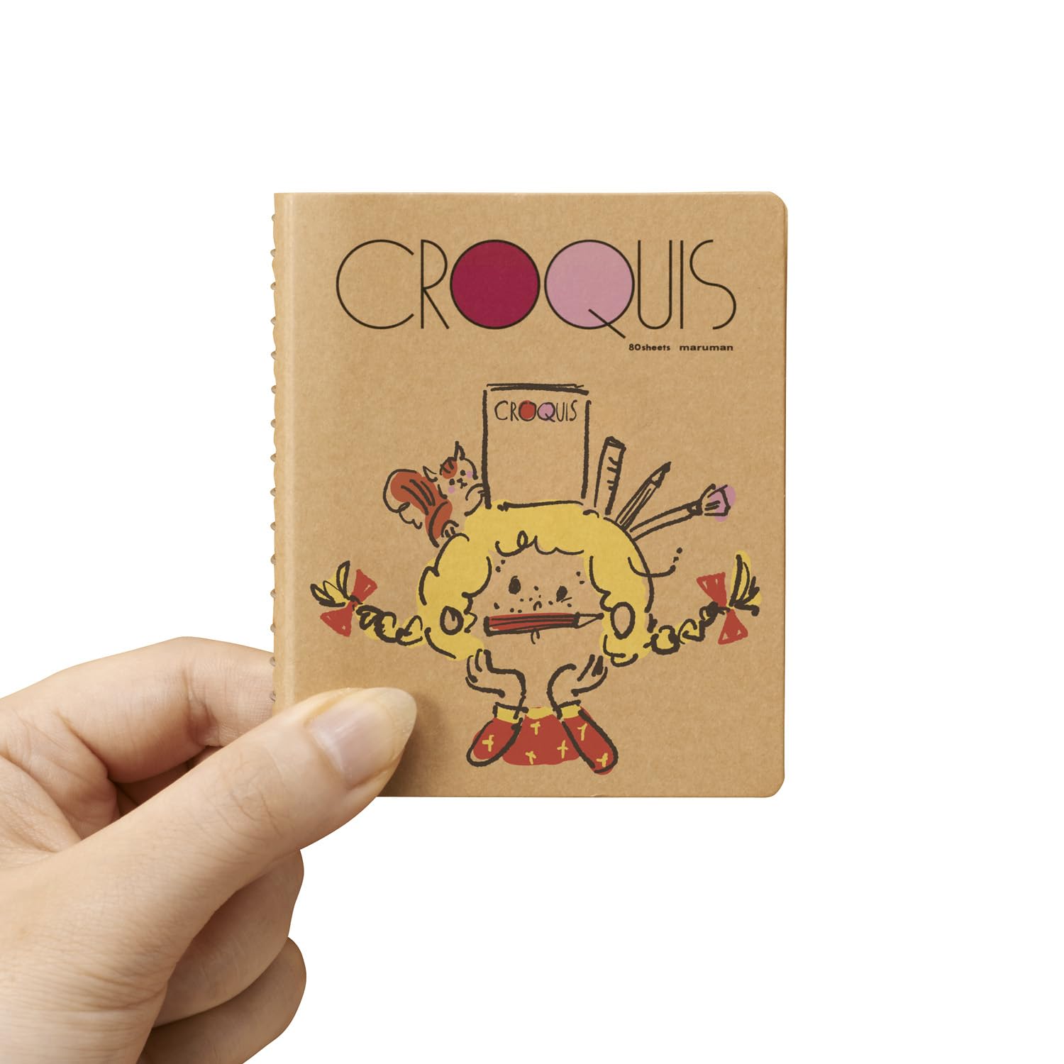 Maruman Miniature Sketchbook Limited Edition 2025 - Cream &amp; White Options