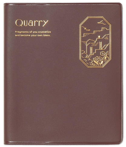 Iroha Publishing Quarry Fragments Log Decorative Journal &amp; 100ml