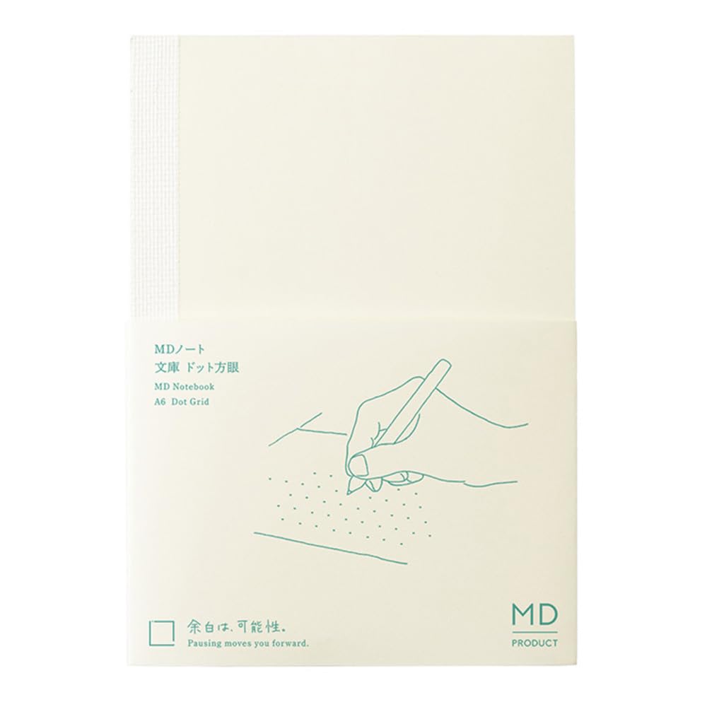 MIDORI MD Notebook B5 Dot Grid &amp; Cover for Creative Note-Taking