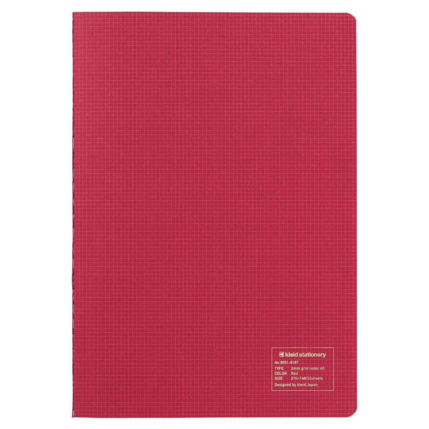 Kleid A5 2mm Grid Notebook for Creative Planning and Note Taking
