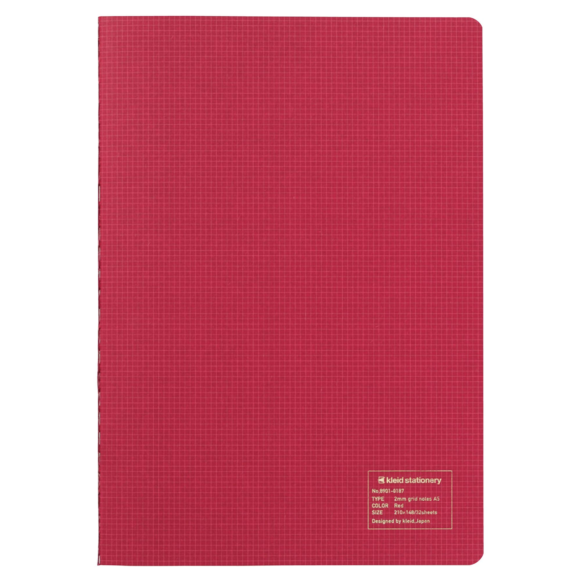 Kleid A5 2mm Grid Notebook for Creative Planning and Note Taking