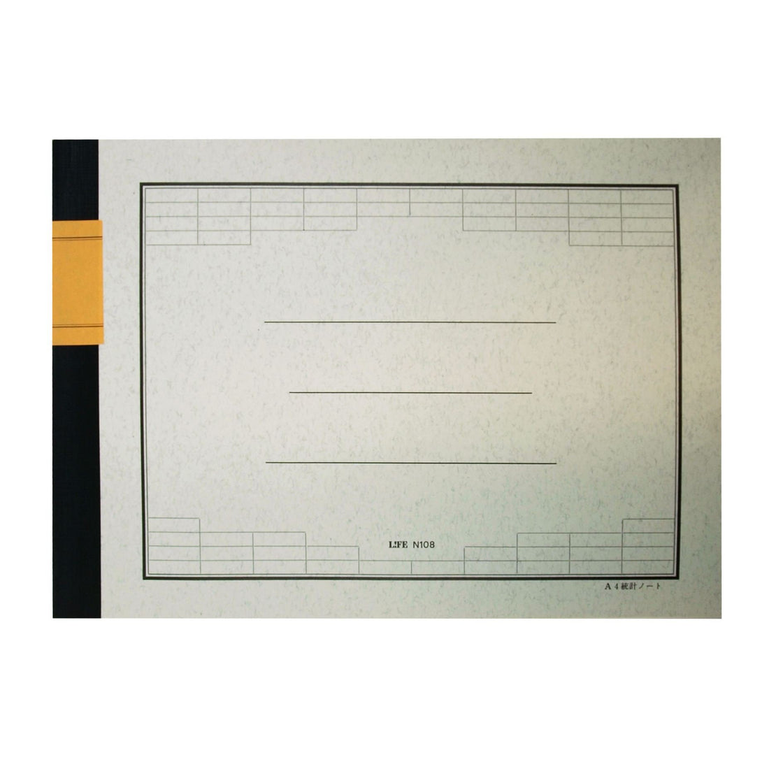 LIFE Statistical Notebook A4 &amp; B5 for Organized Note-Taking