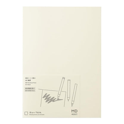 DESIGNPHIL MD Notebook A5 &amp; A5 Square Thick Blank Pages