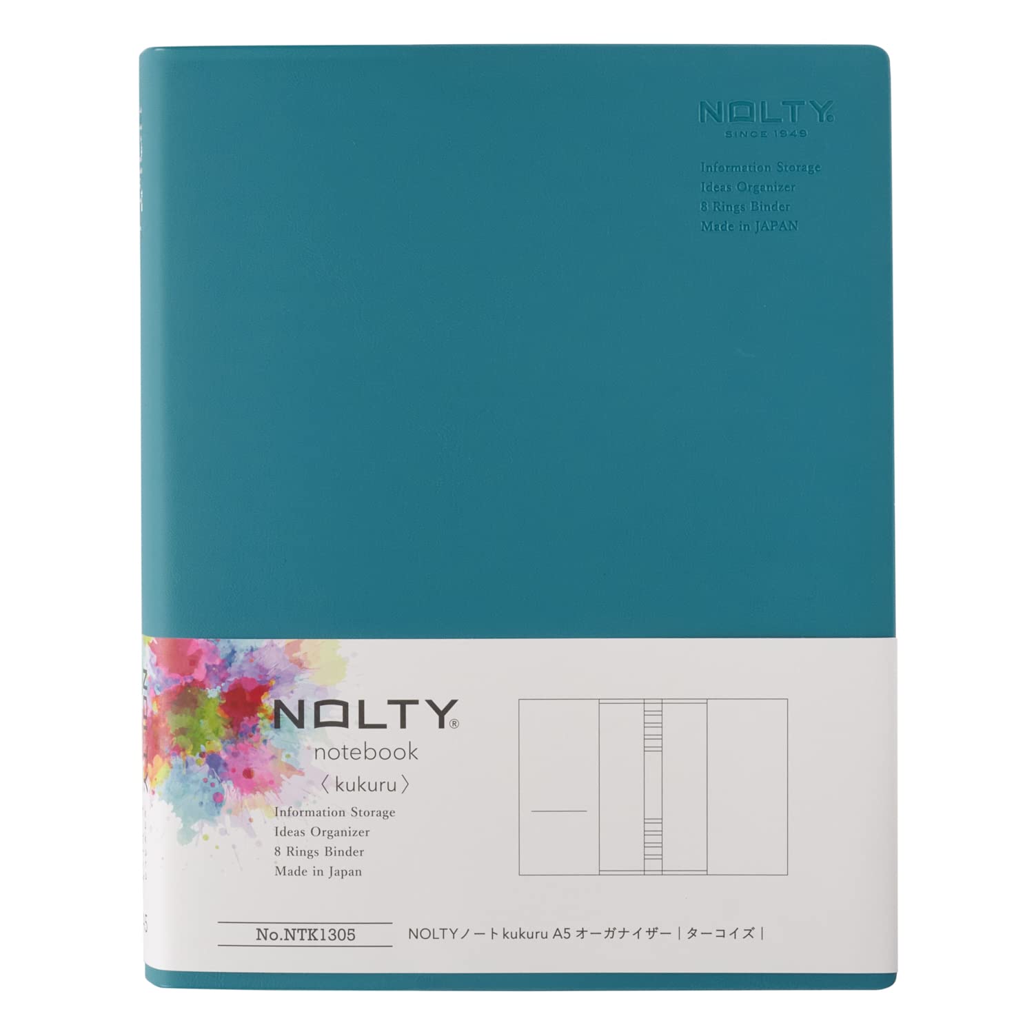 JMAM NOLTY kukuru A5 Organizer File for Efficient Planning