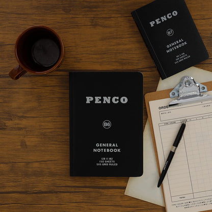 HIGHTIDE Graph Paper &amp; Soft PP Notebooks B6 &amp; B7
