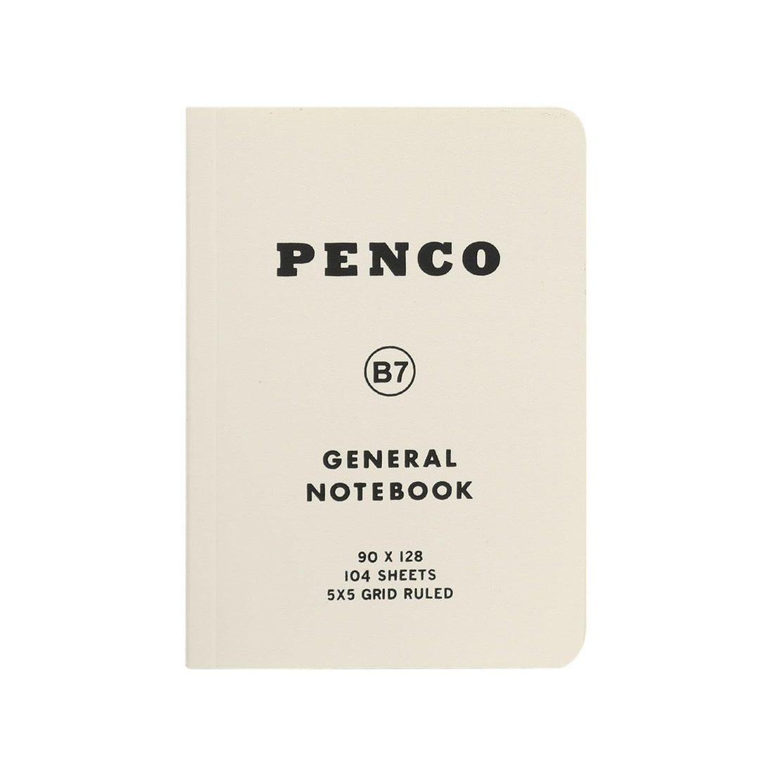 HIGHTIDE Graph Paper &amp; Soft PP Notebooks B6 &amp; B7