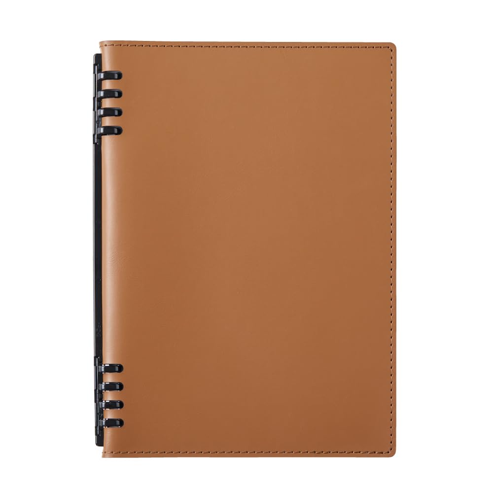Kingjim Ring Notebook Teferene &amp; Teffleune Leather A5