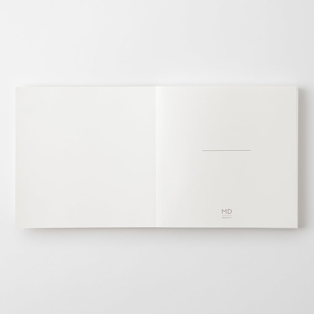 MIDORI MD Notebook Cotton A5 Non-Lined &amp; Unruled Paper